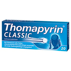 Thomapyrin CLASSIC Schmerztabletten 20 Stk.: Gegen Kopfschmerzen 20 Stück N2