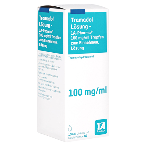 Tramadol Lösung-1A Pharma 100 Milliliter N3