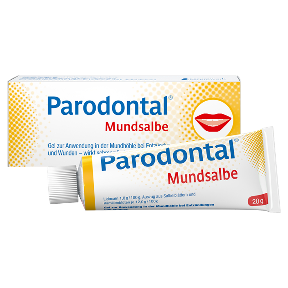 Parodontal Mundsalbe Gel 20 Gramm