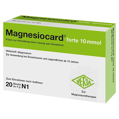 Magnesiocard forte 10mmol 20 Stck N1