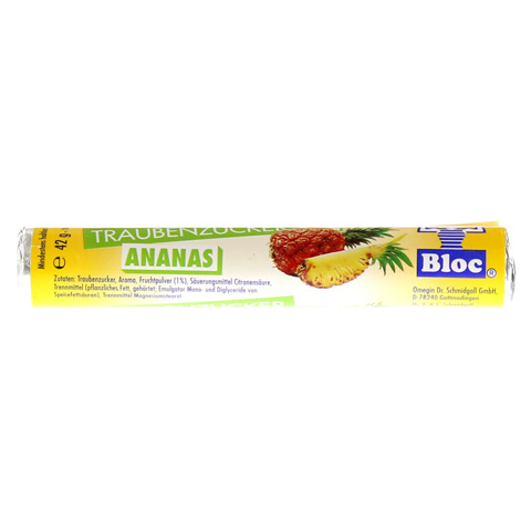 BLOC Traubenzucker Ananas Rolle 1 Stck