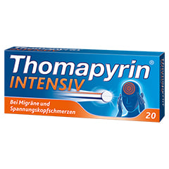 Thomapyrin INTENSIV 20stk.: Bei intensiveren Kopfschmerzen & Migräne