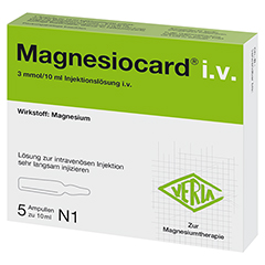 Magnesiocard i.v. 3mmol Injektionslsung