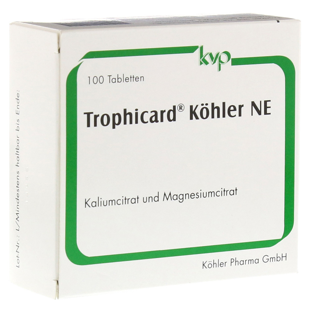 Trophicard Köhler NE 100 Stück