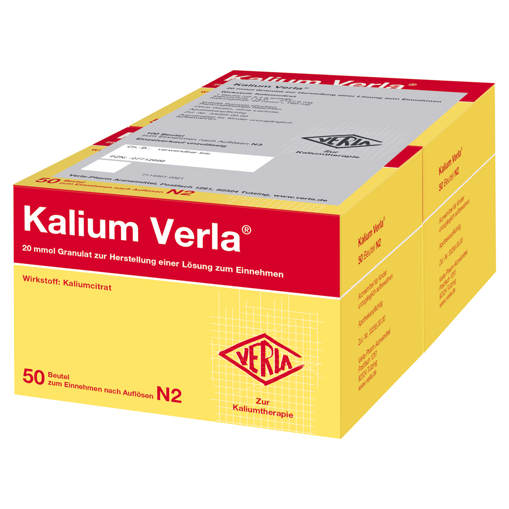 Kalium Verla Granulat 100 Stück
