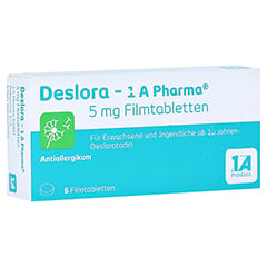 Deslora-1A Pharma 5mg 6 Stück