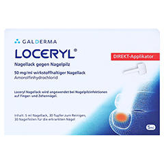 Loceryl gegen Nagelpilz 5 Milliliter N2 - Oberseite