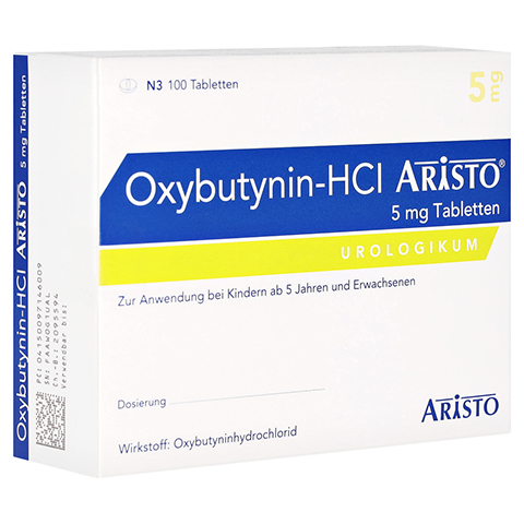 Oxybutynin-HCL Aristo 5mg 100 Stck N3
