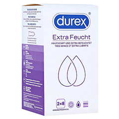 DUREX extra feucht Kondome Doppelpack 2x8 Stck