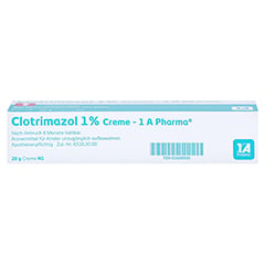 Clotrimazol 1% Creme-1A Pharma 20 Gramm N1 - Unterseite