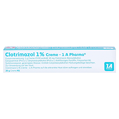 Clotrimazol 1% Creme-1A Pharma 20 Gramm N1 - Oberseite