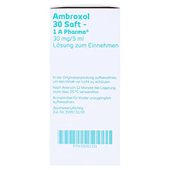 Ambroxol 30 Saft-1A Pharma 100 Milliliter N1 - Rechte Seite
