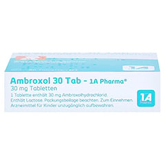 Ambroxol 30 Tab-1A Pharma 50 Stück N2 - Unterseite
