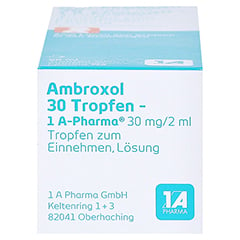 Ambroxol 30 Tropfen-1A Pharma 50 Milliliter N2 - Unterseite