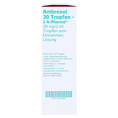 Ambroxol 30 Tropfen-1A Pharma 50 Milliliter N2 - Rechte Seite
