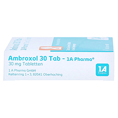 Ambroxol 30 Tab-1A Pharma 50 Stück N2 - Rechte Seite