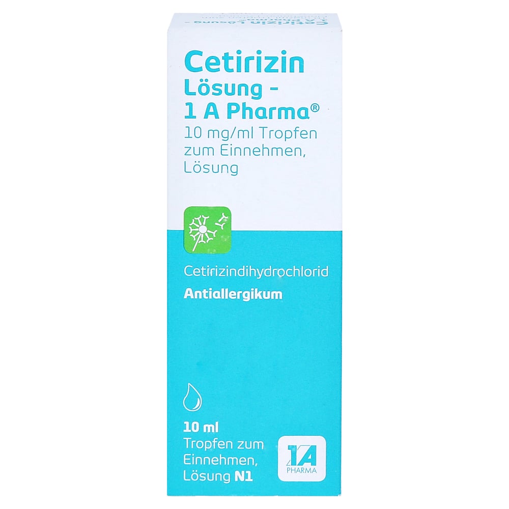 CETIRIZIN Lösung1A Pharma 10 Milliliter N1 online bestellen medpex