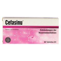 CEFASINU Tabletten 60 Stück N1 - Vorderseite