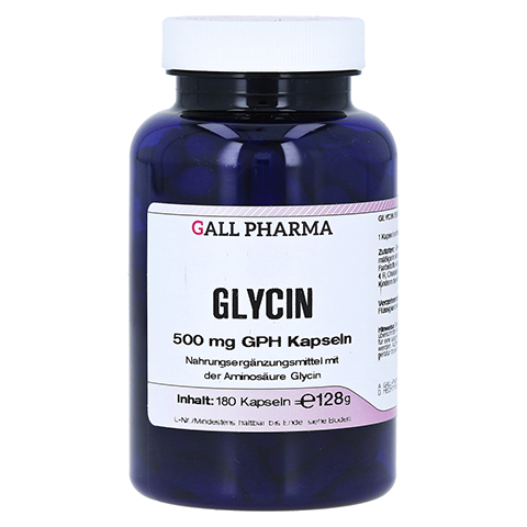 GLYCIN 500 mg GPH Kapseln 180 Stck