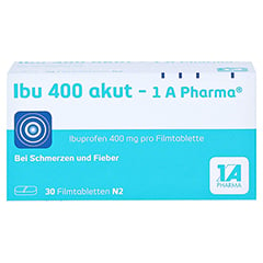 Ibu 400 akut-1A Pharma 30 Stück N2 - Vorderseite