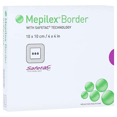 MEPILEX Border Schaumverband 10x10 cm 5 Stück