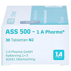 ASS 500-1A Pharma 30 Stück N2 - Rechte Seite