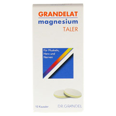 MAGNESIUM FORTE Grandel 300 mg Kautabletten 10 Stck - Vorderseite