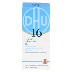 BIOCHEMIE DHU 16 Lithium chloratum D 6 Tabletten 80 Stück - Vorderseite