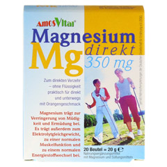 MAGNESIUM DIREKT 350 mg Beutel 20 Stck - Vorderseite