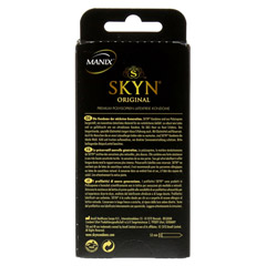 SKYN 10 Original latexfrei Kondome 10 Stck - Rckseite