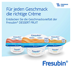 FRESUBIN dessert fruit Mischkarton im Becher 24x125 Gramm - Info 5
