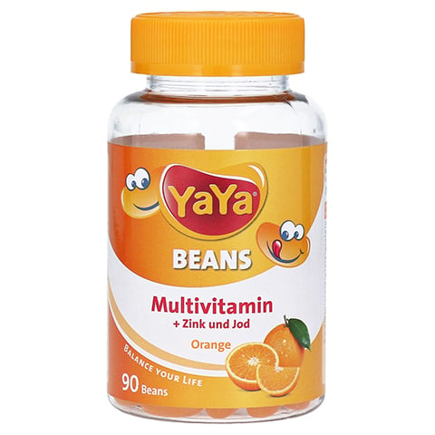 YaYaBeans Orange Multivitamin + Zink und Jod