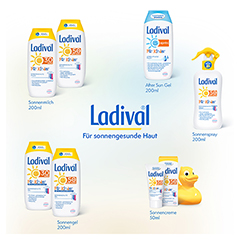 Ladival Kinder Sonnenmilch LSF 30 + Gratis Ladival UV-Ente 200 Milliliter - Info 6