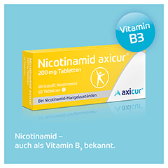 NICOTINAMID axicur 200 mg Tabletten 10 Stck N1 - Info 1