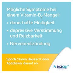 NICOTINAMID axicur 200 mg Tabletten 10 Stck N1 - Info 3