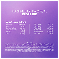 FORTIMEL Extra 2 kcal Erdbeergeschmack 4x200 Milliliter - Info 3