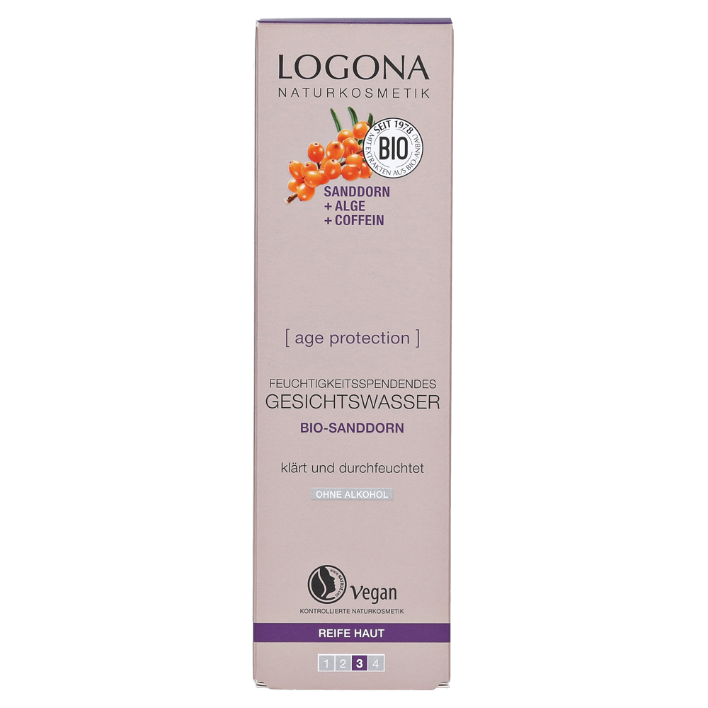 125 LOGONA Gesichtswasser Feuchtigkeitsspendendes medpex | Protection Milliliter Age