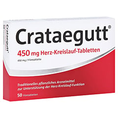 Crataegutt 450mg Herz-Kreislauf-Tabletten 50 Stück