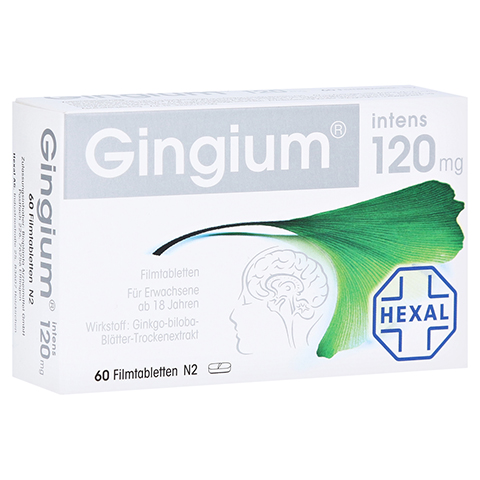 GINGIUM intens 120 mg Filmtabletten 60 Stck N2