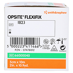 OPSITE Flexifix PU-Folie 5 cmx10 m unsteril 1 Stück - Linke Seite