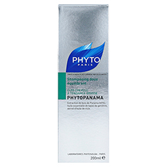 PHYTO PHYTOPANAMA mildes Shampoo 200 Milliliter - Rckseite