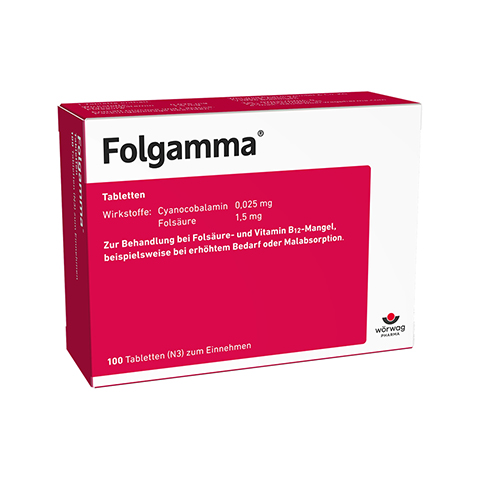 FOLGAMMA Tabletten 100 Stück N3