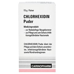CHLORHEXIDIN Puder 15 Gramm - Vorderseite