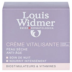 Louis Widmer Creme Vitalisante (unparfümiert) 50 Milliliter - Rückseite