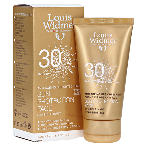WIDMER Sun Protection Face Creme 30 unparfümiert 50 Milliliter
