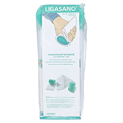 LIGASANO Innenhand-Verb.unster.10St weiß+2St grün 1 Packung - Vorderseite