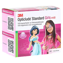 Opticlude 3M Standard Disney Pflaster Girls midi 100 Stück