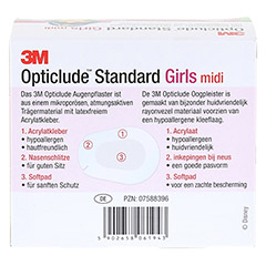 Opticlude 3M Standard Disney Pflaster Girls midi 100 Stück - Rückseite