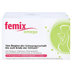 Femix Omega Magensaftresistente Weichkapseln 90 Stck - Vorderseite