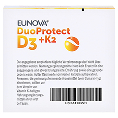 EUNOVA DuoProtect D3+K2 4.000 I.E. 90 Stck - Unterseite